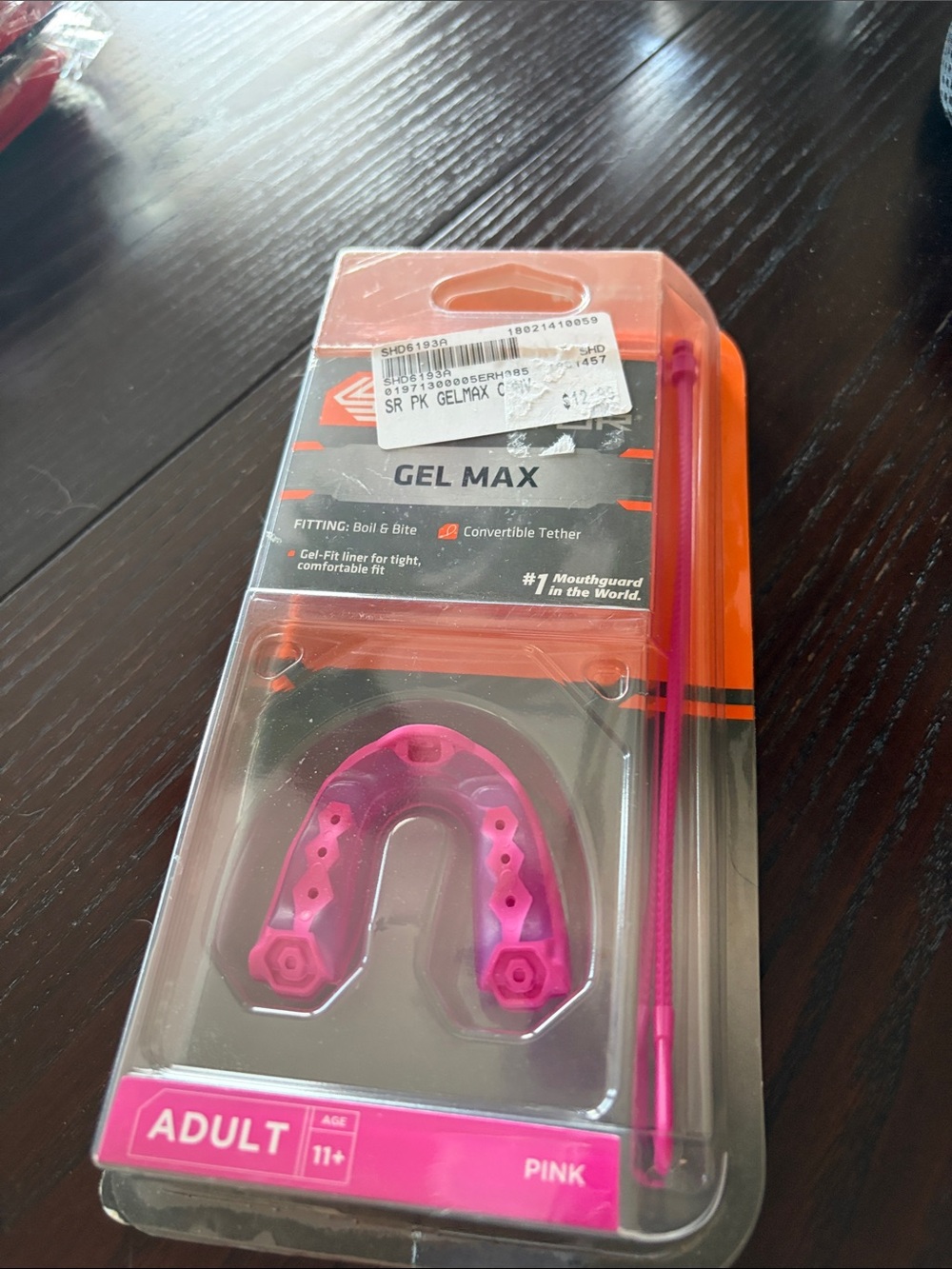 Gel Max Adult Mouthguard - Pink by Gel Max